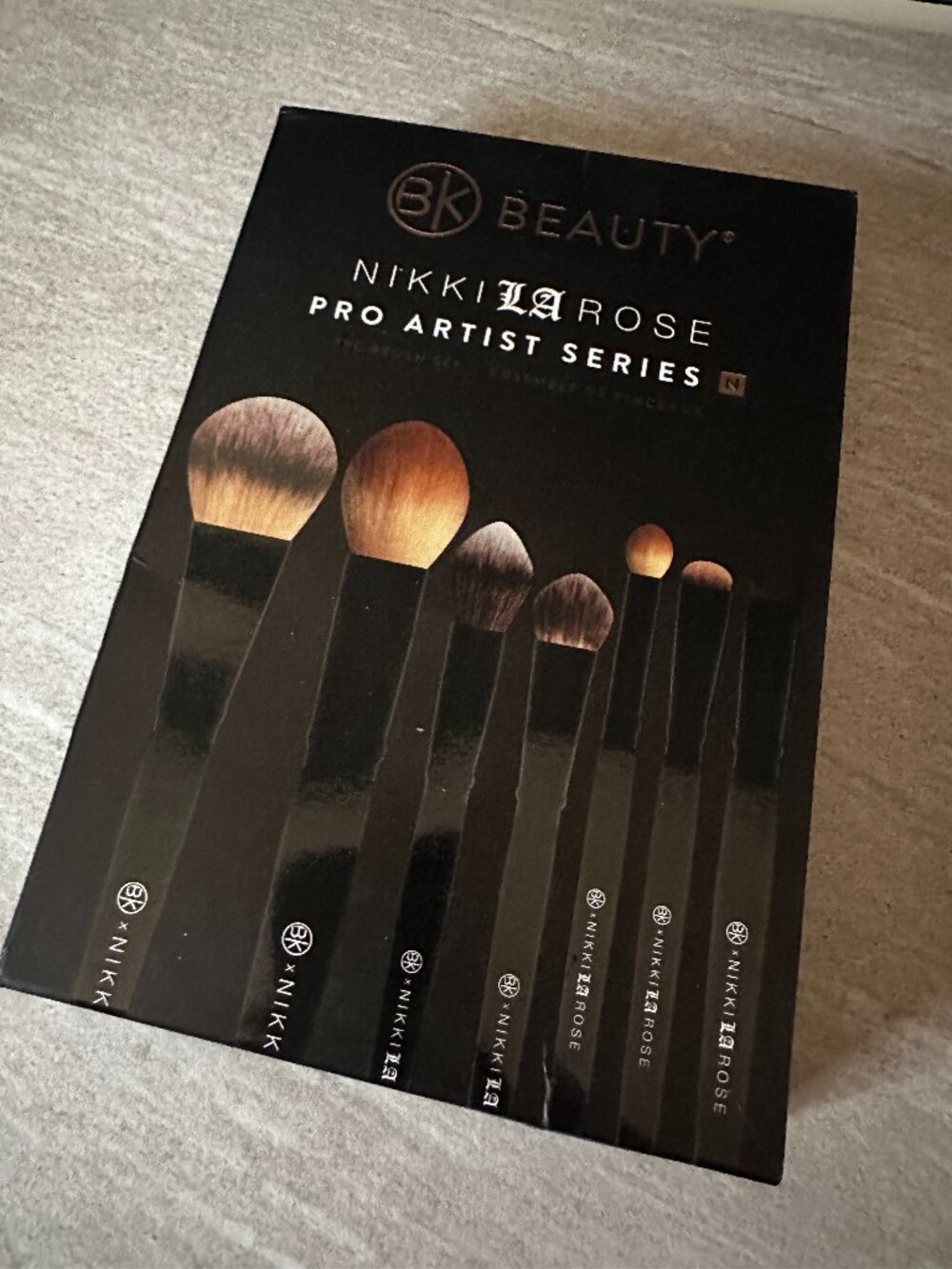BK Beauty x Nikki La Rose Pro Artist Series 7 pc Brush Set